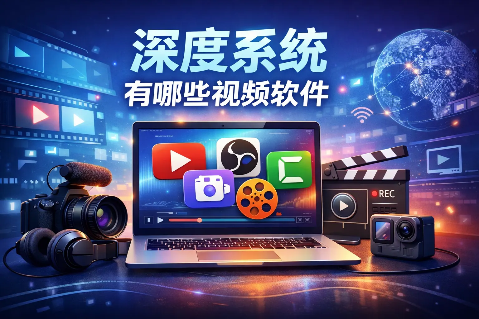 深度系统有哪些视频软件