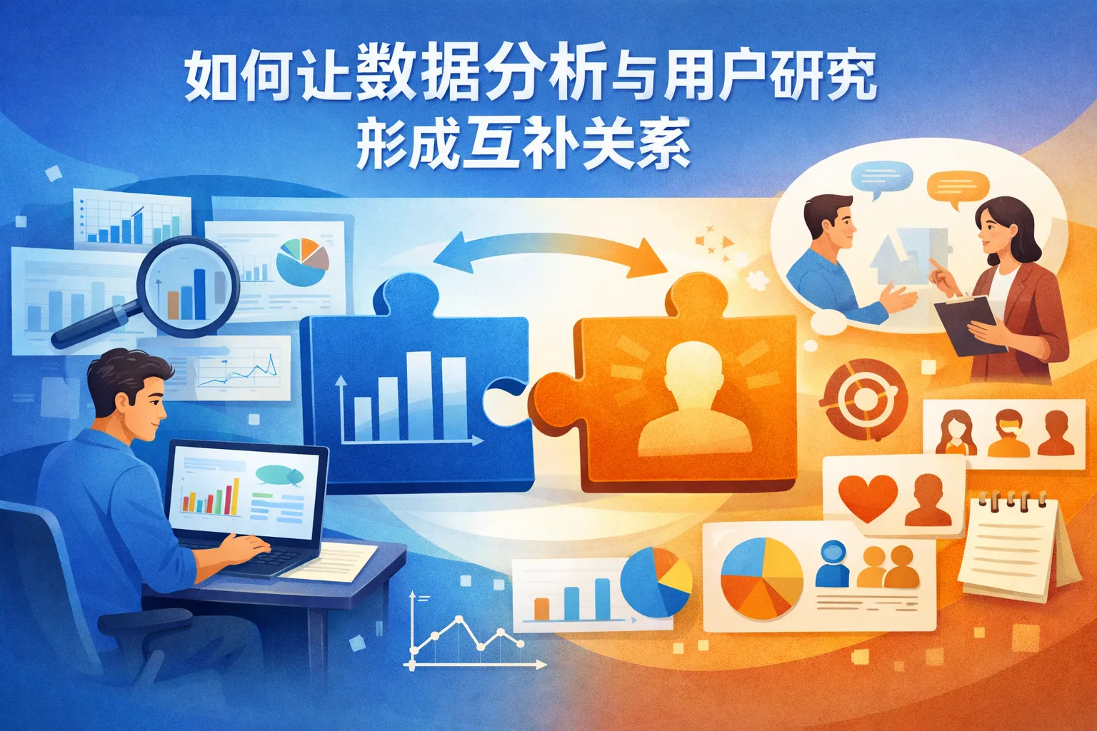 如何让数据分析与用户研究形成互补关系