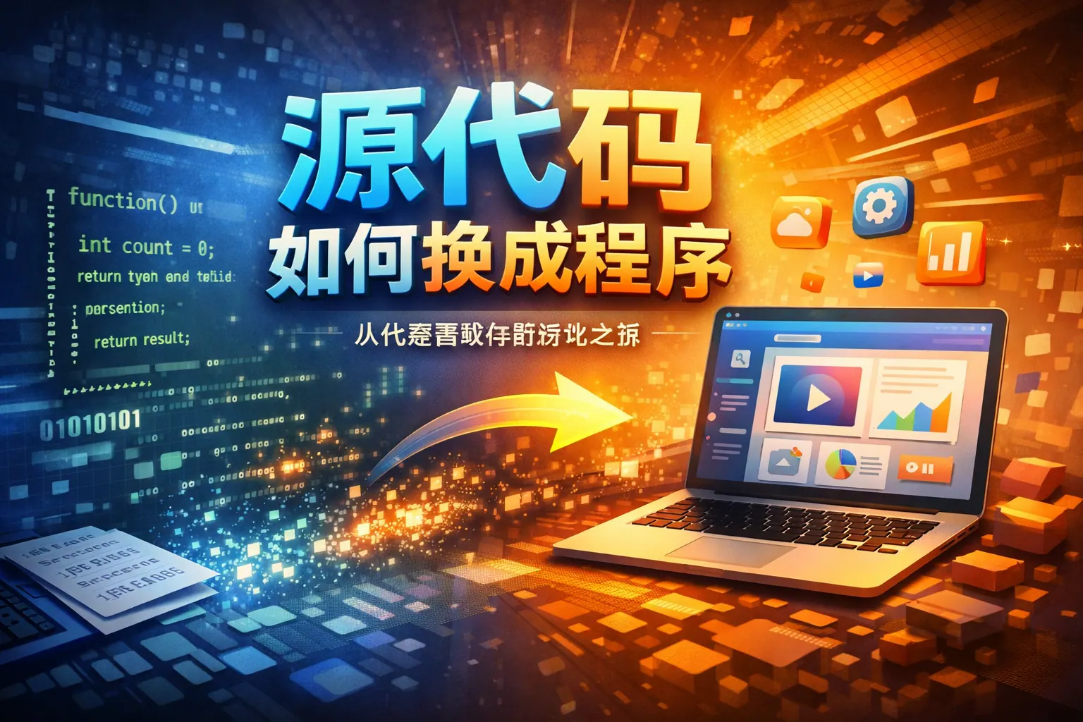 源代码如何换成程序