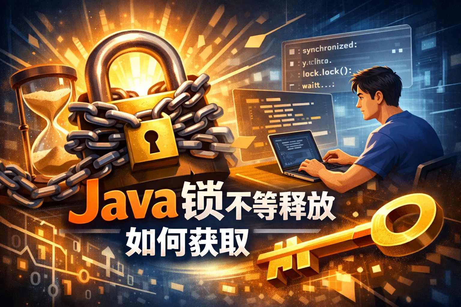 java锁不等释放如何获取