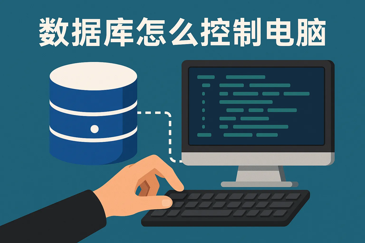 数据库怎么控制电脑