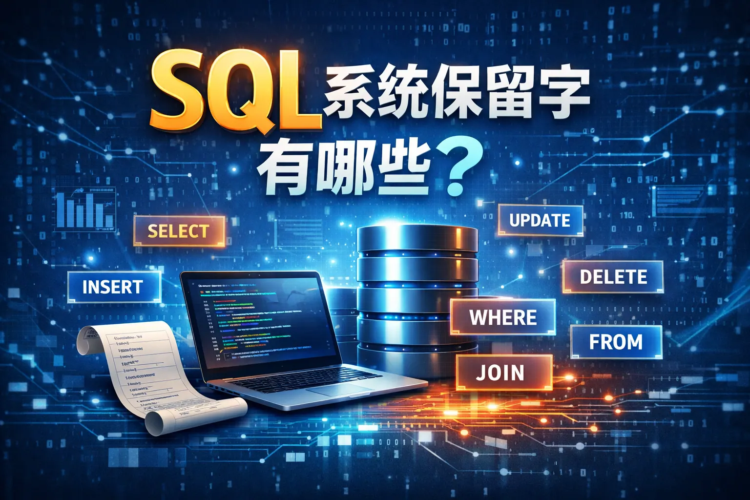 sql系统保留字有哪些