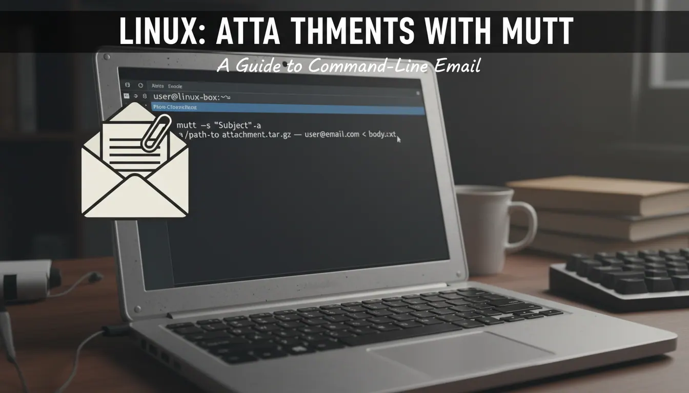 linux如何发送mutt附件