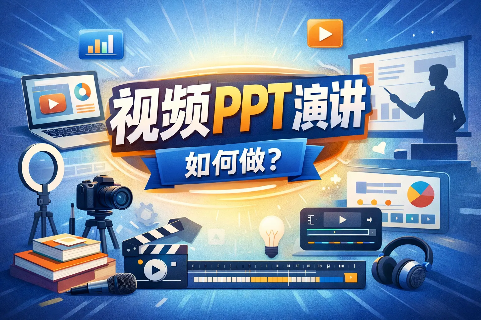 视频PPT演讲如何