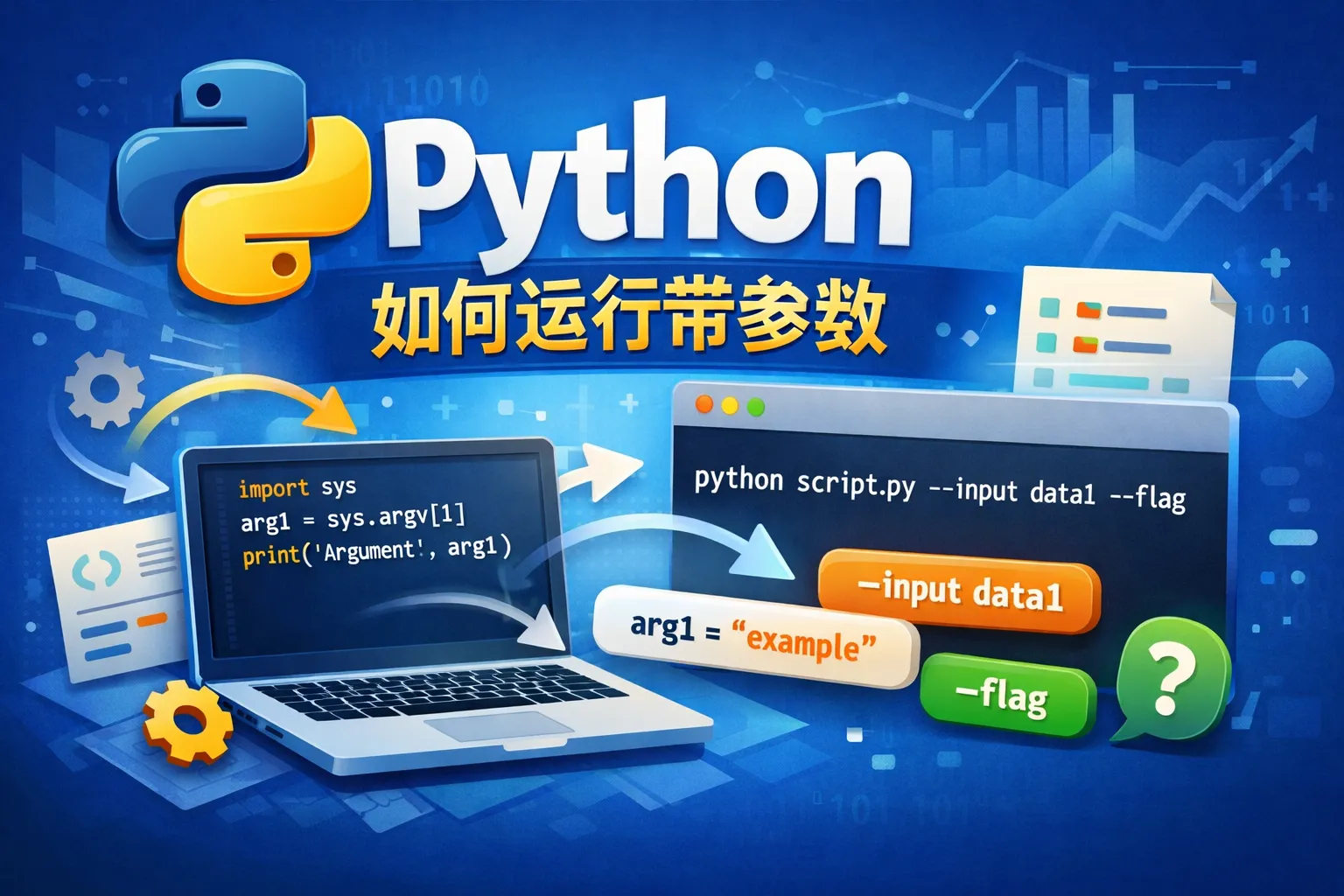 python如何运行带参数