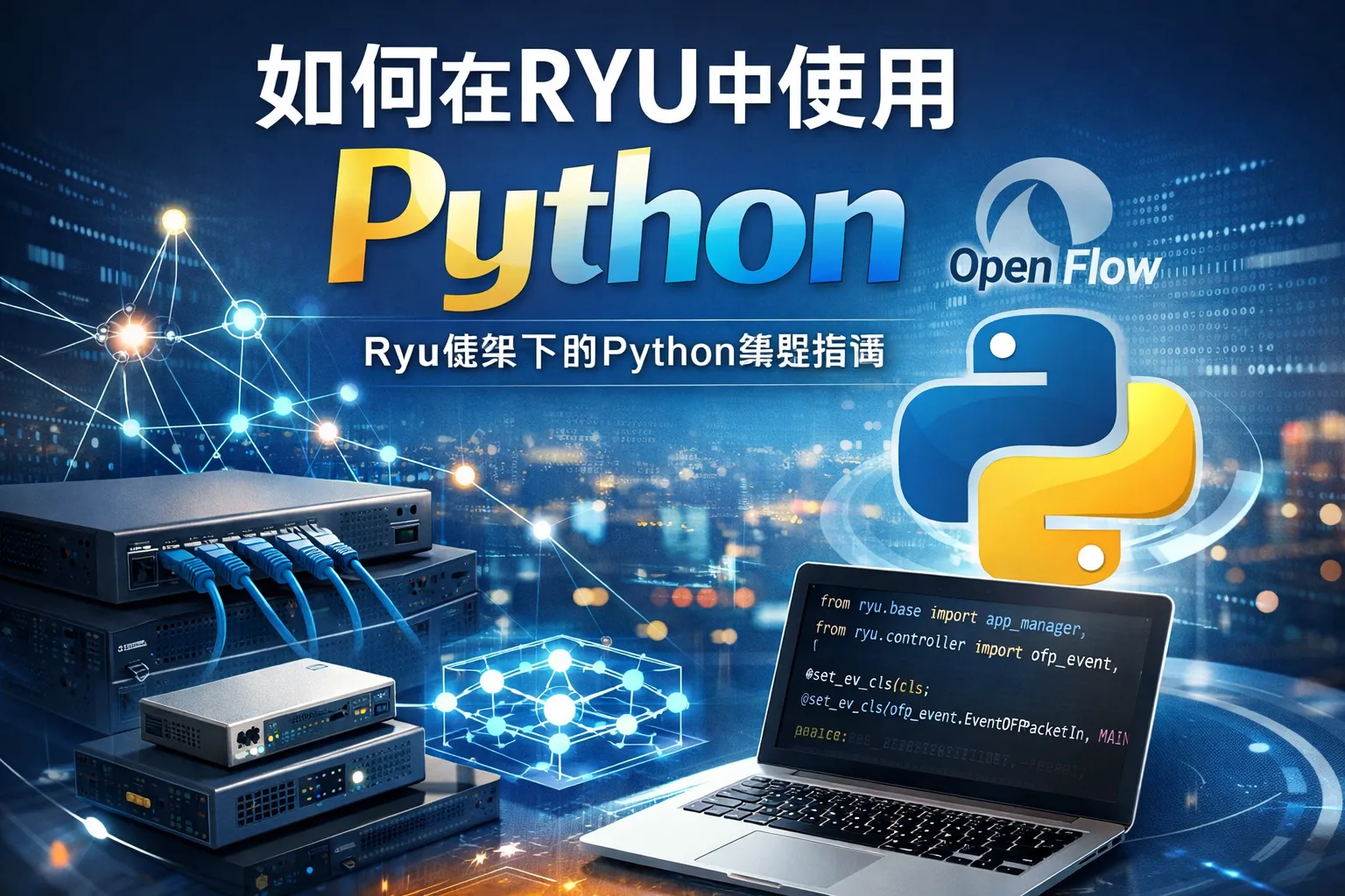 如何在ryu中使用Python