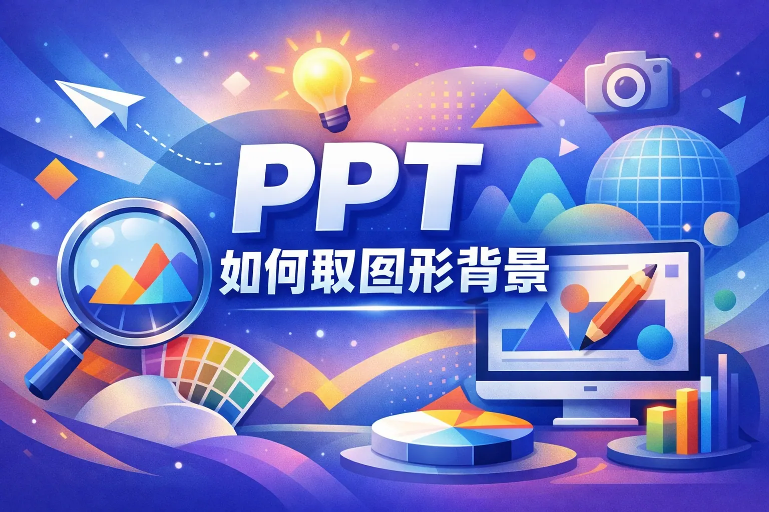 ppt 如何取图形背景