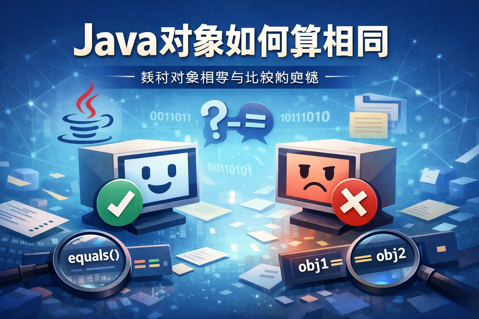 java对象如何算相同