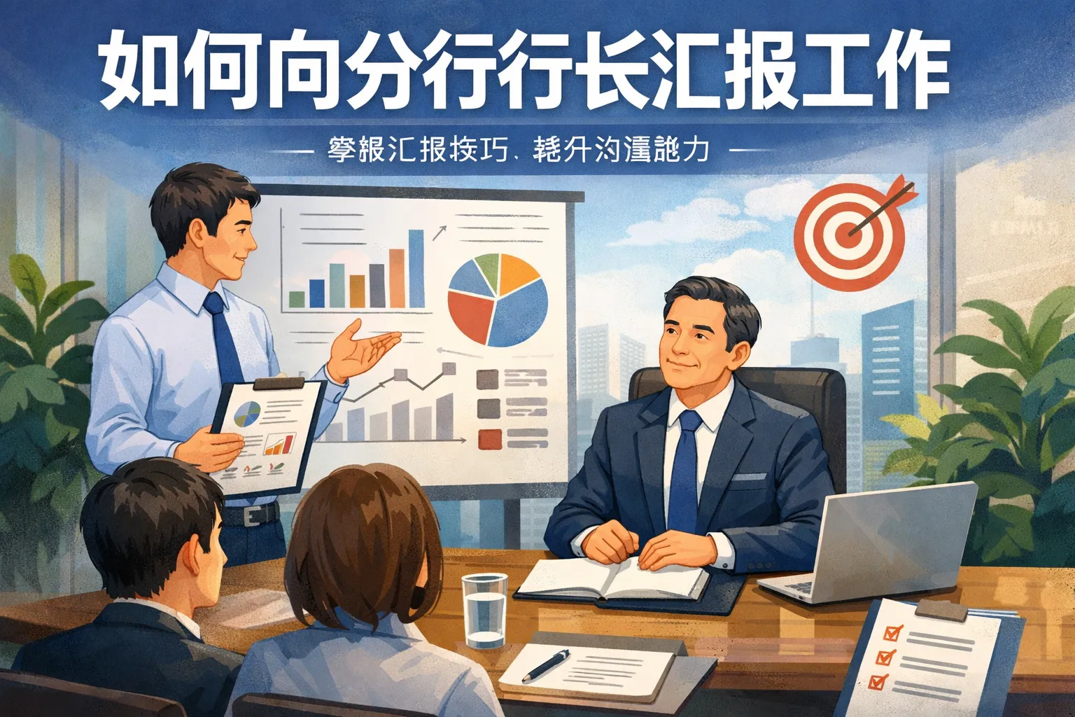 如何向分行行长汇报工作