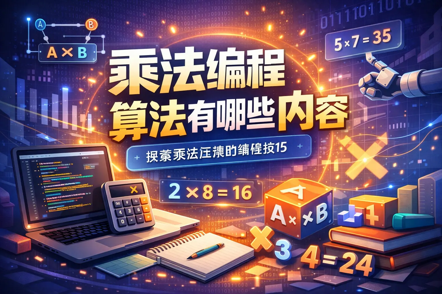 乘法编程算法有哪些内容