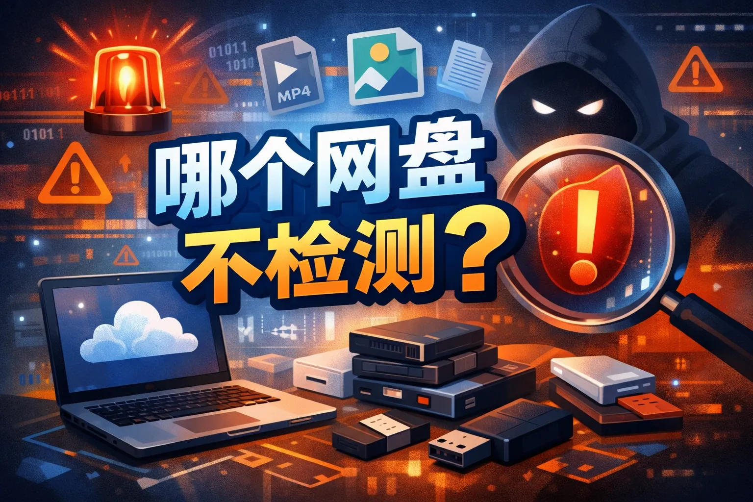 哪个网盘不检测