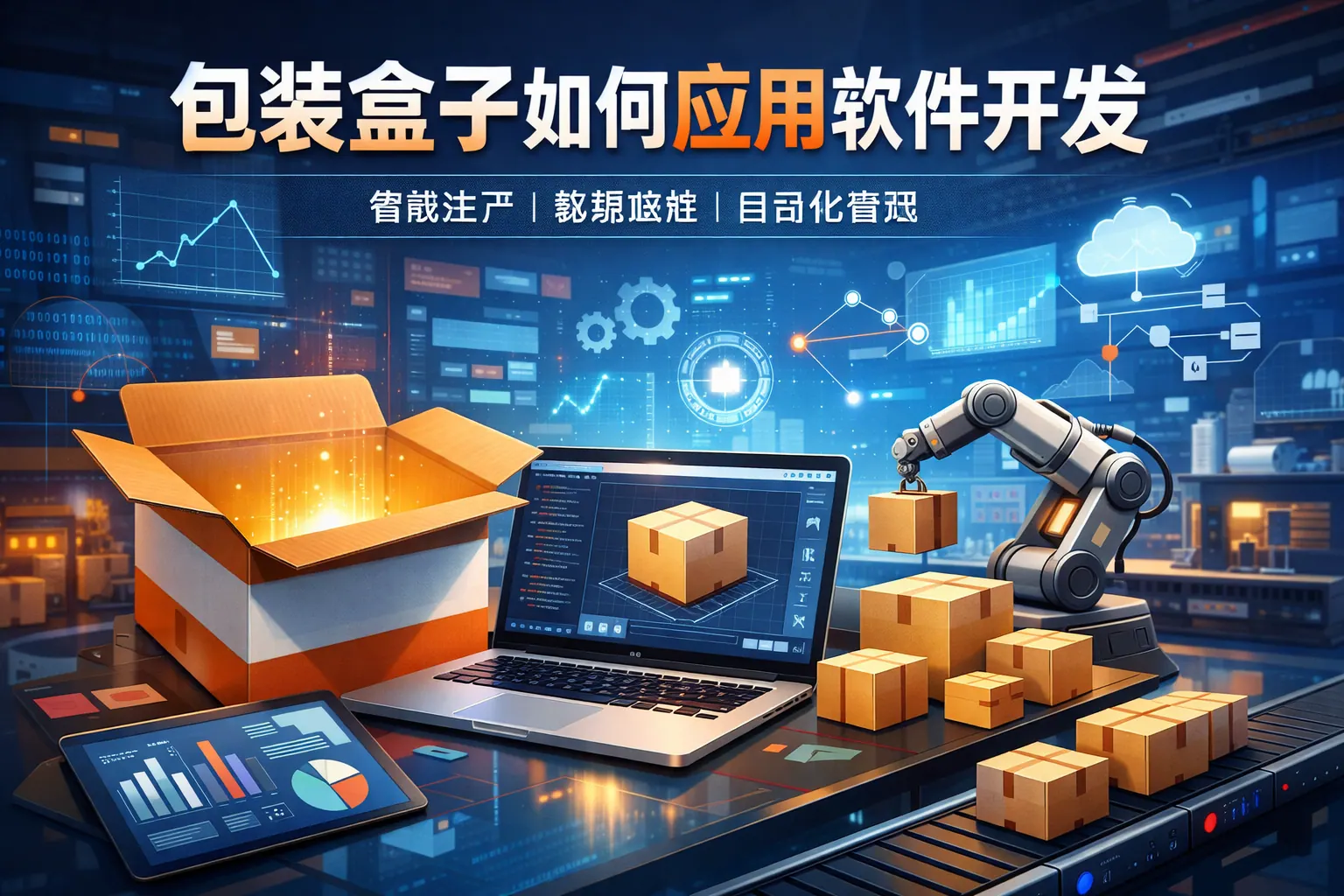 包装盒子如何应用软件开发