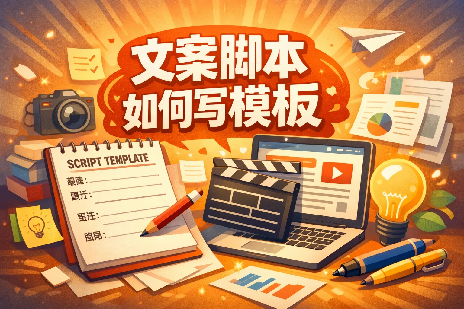 文案脚本如何写模板