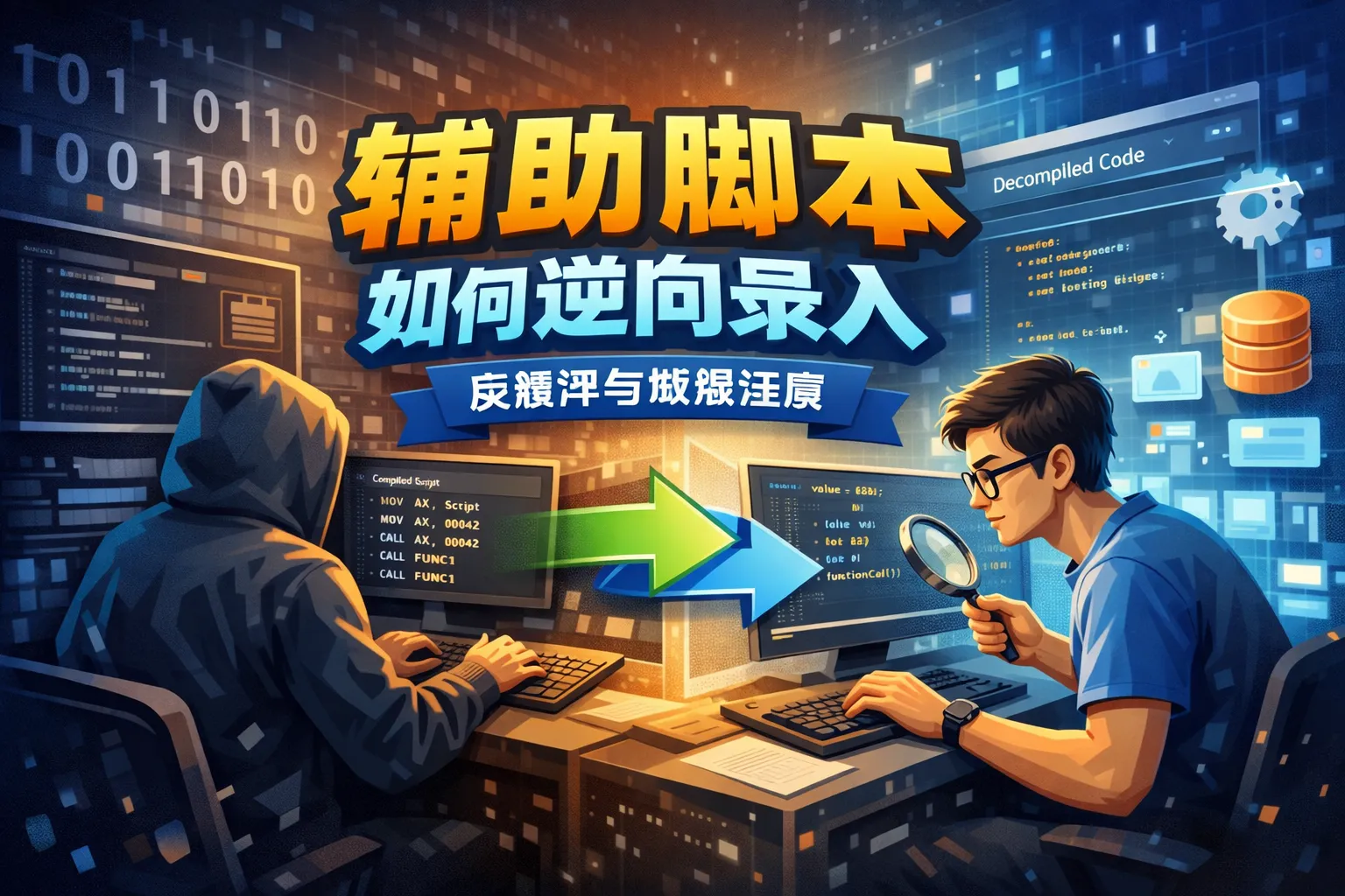 辅助脚本如何逆向录入