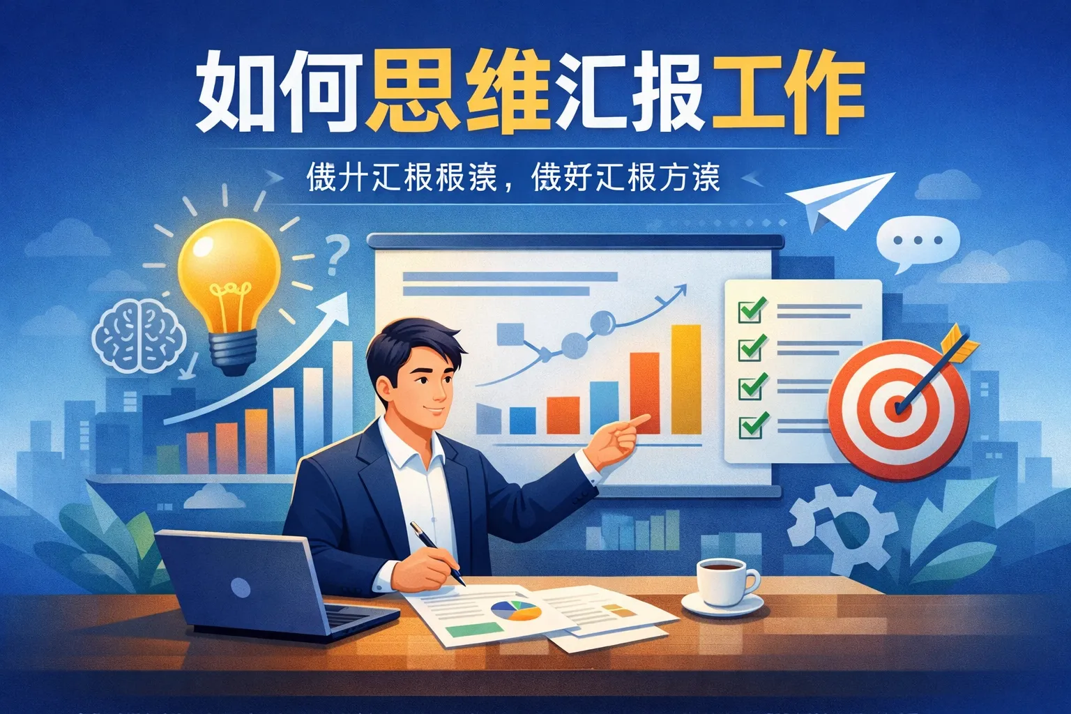 如何思维汇报工作