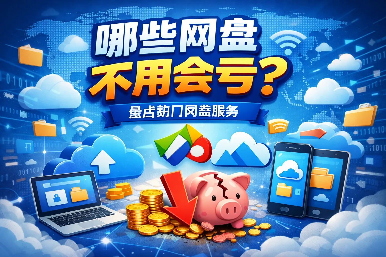 哪些网盘不用不会经网