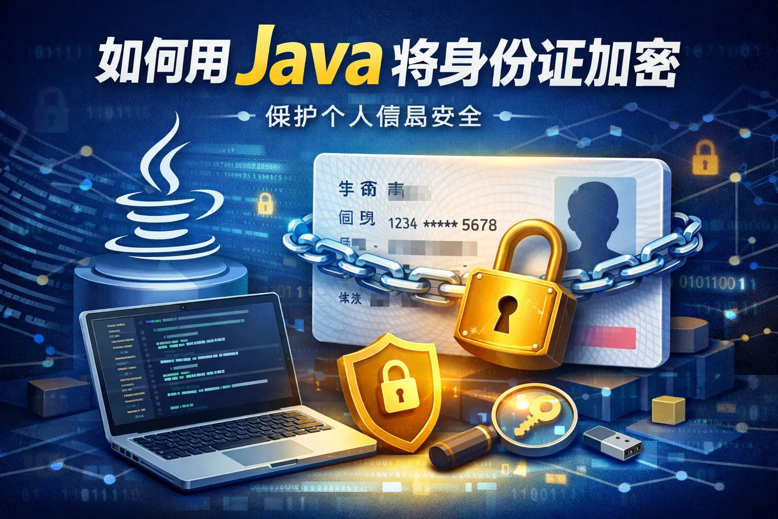 如何用java将身份证加密
