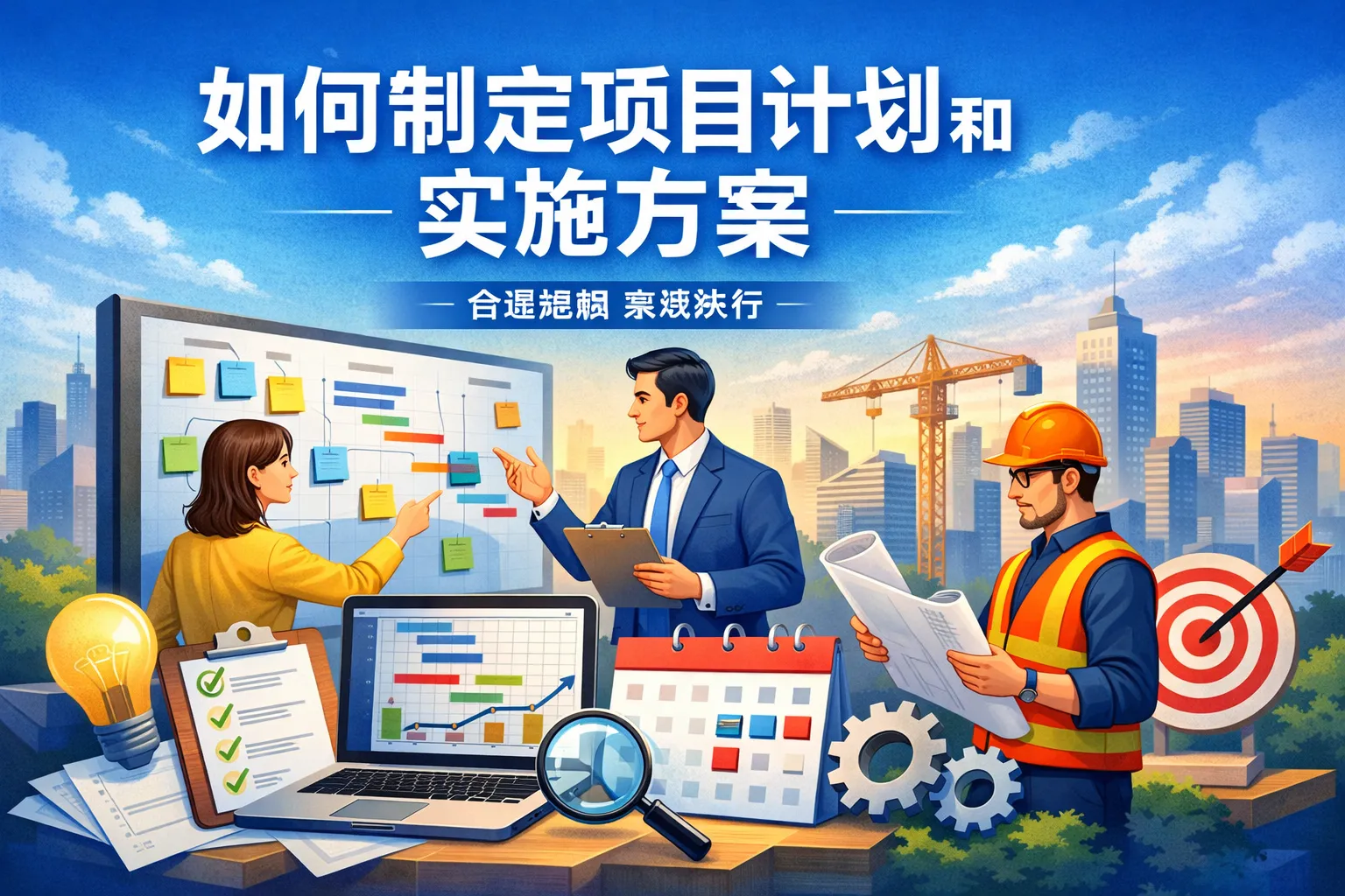 如何制定项目计划和实施方案