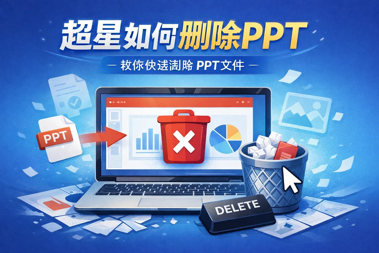 超星如何删除PPT