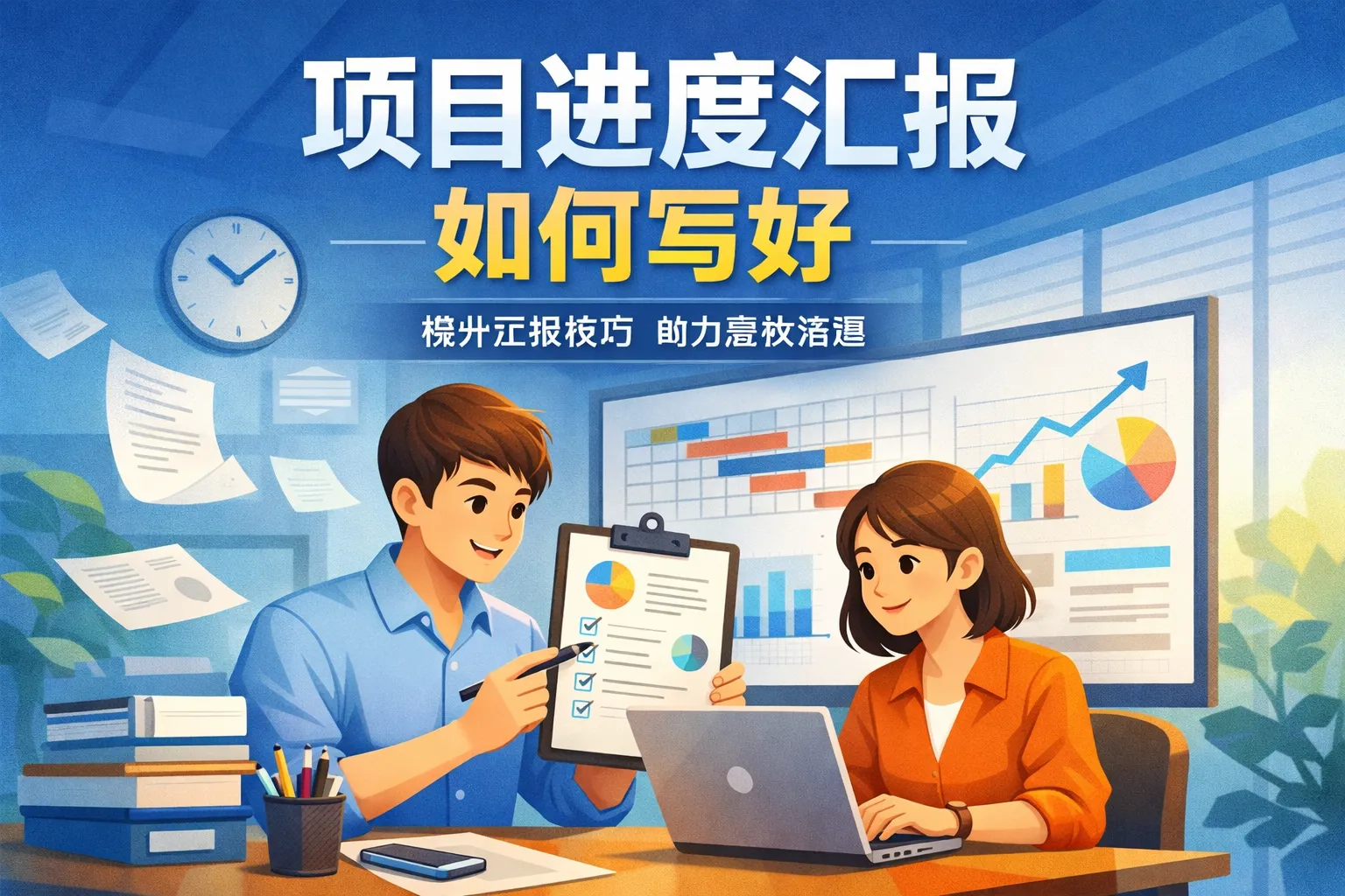 项目进度汇报如何写好