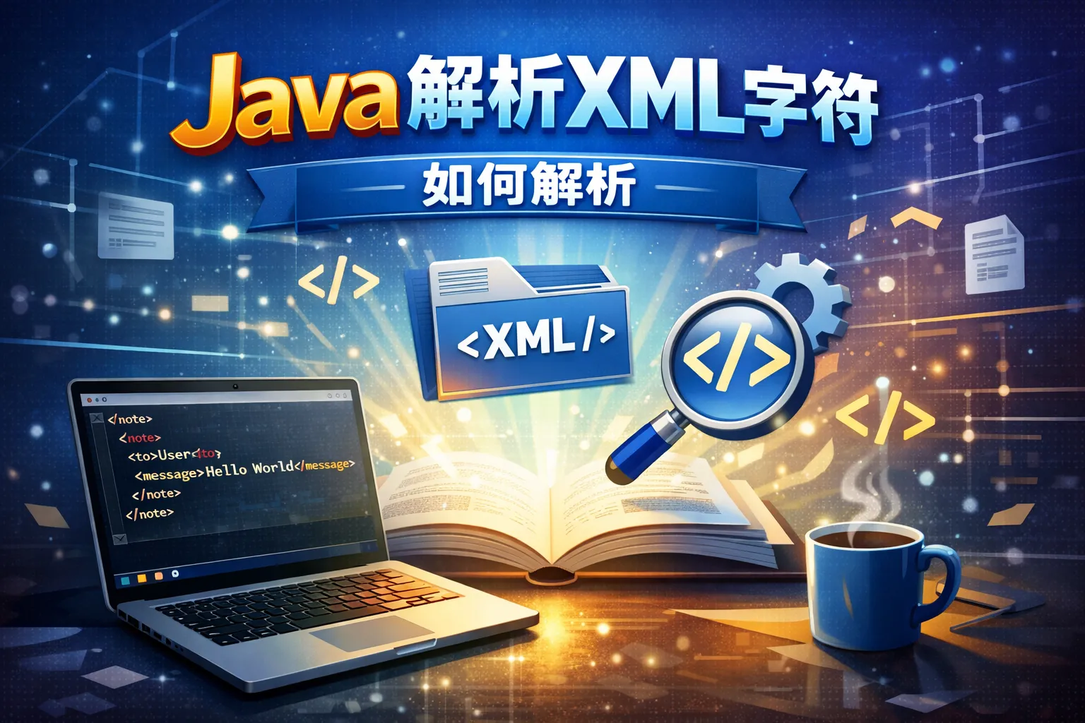 java解析xml字符 如何解析