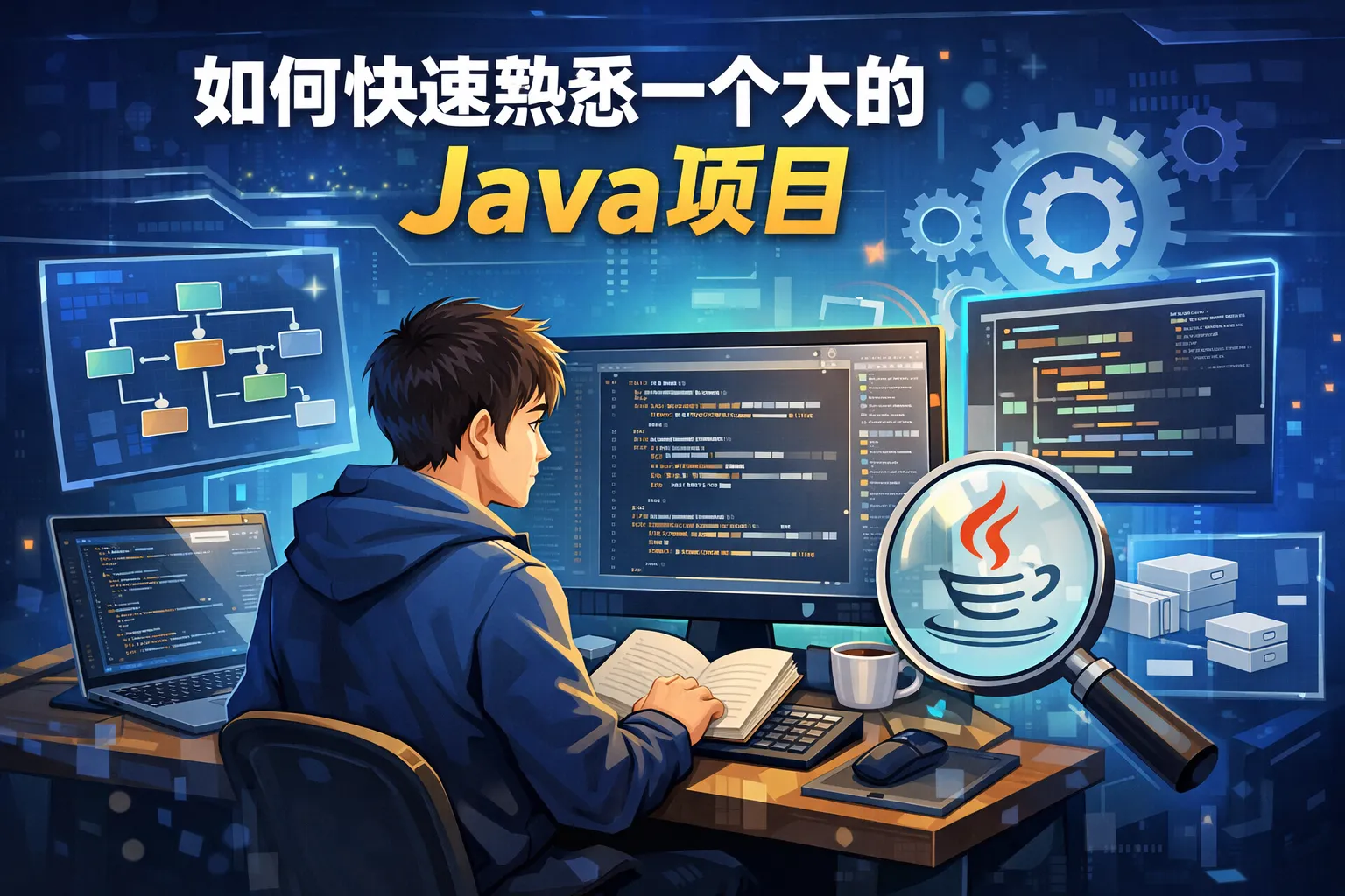 如何快速熟悉一个大的java项目