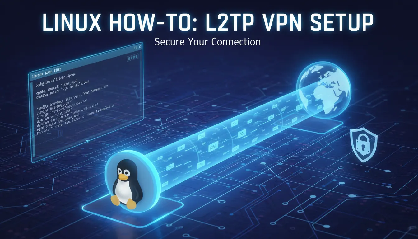 L2tp Client linux 如何使用l2tp
