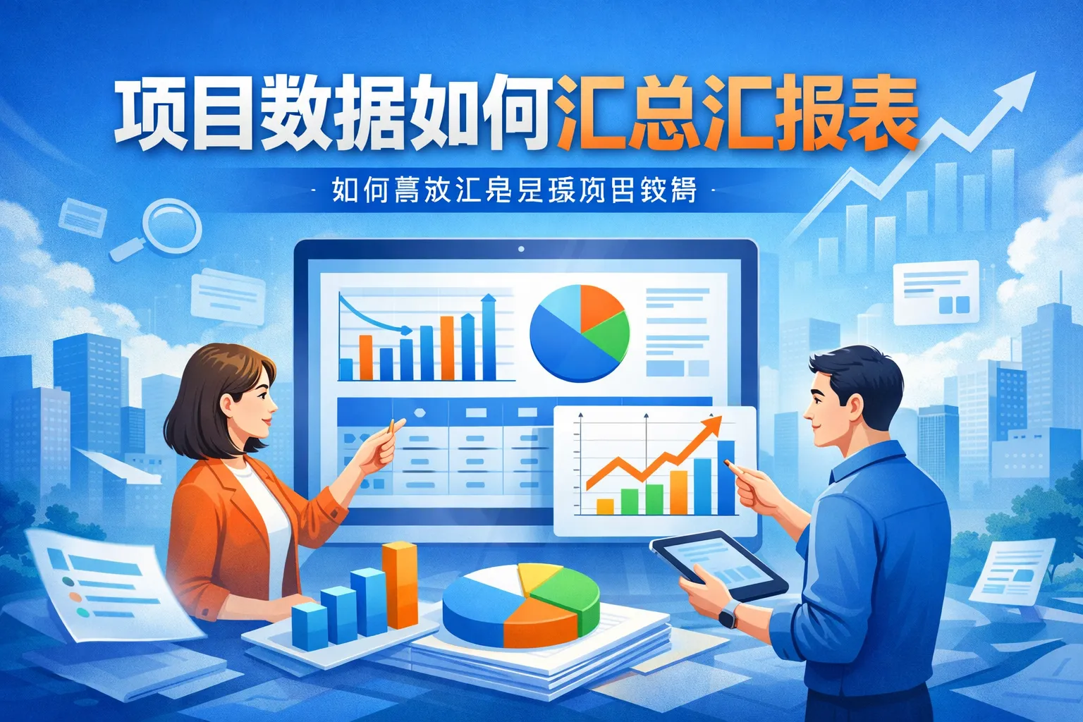 项目数据如何汇总汇报表