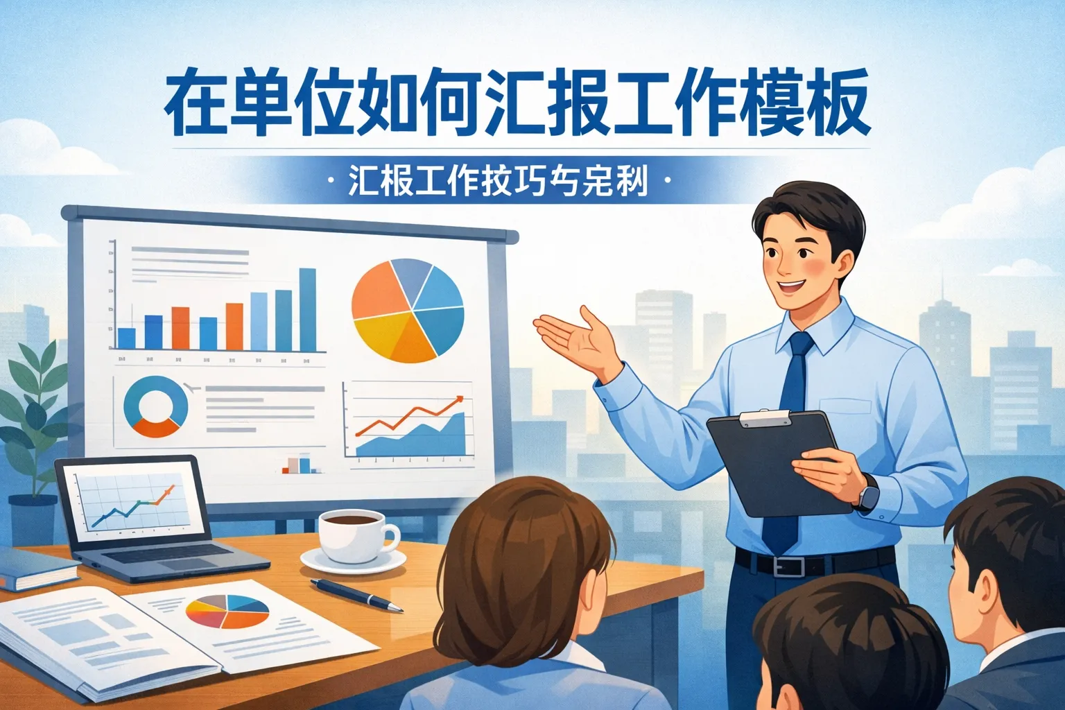 在单位如何汇报工作模板