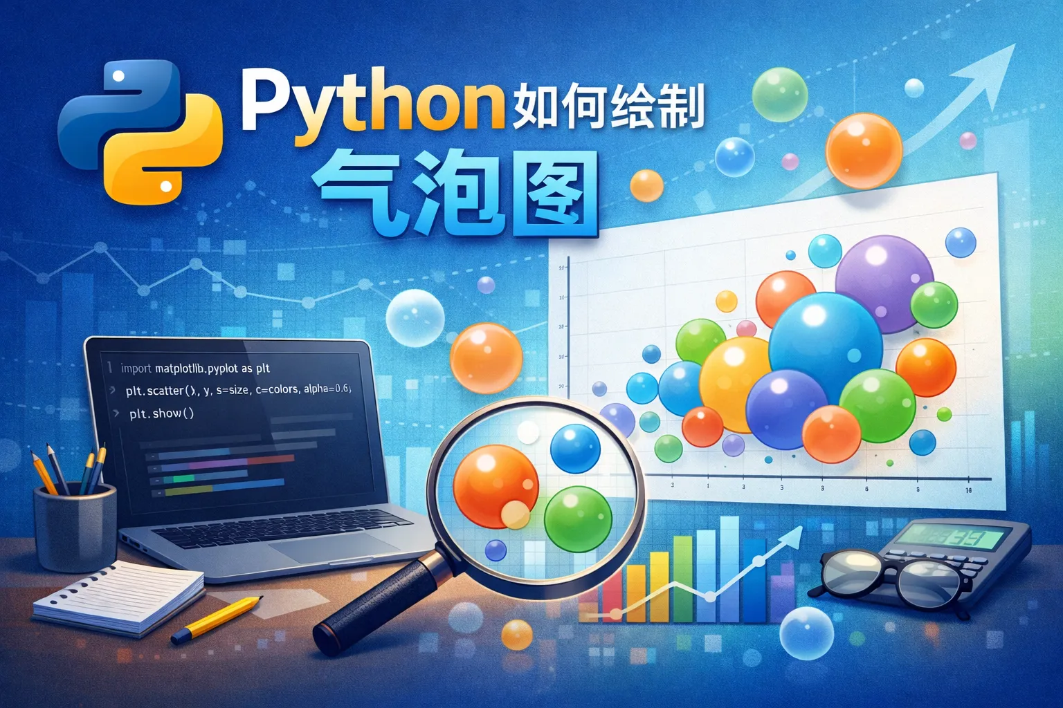python如何绘制气泡图
