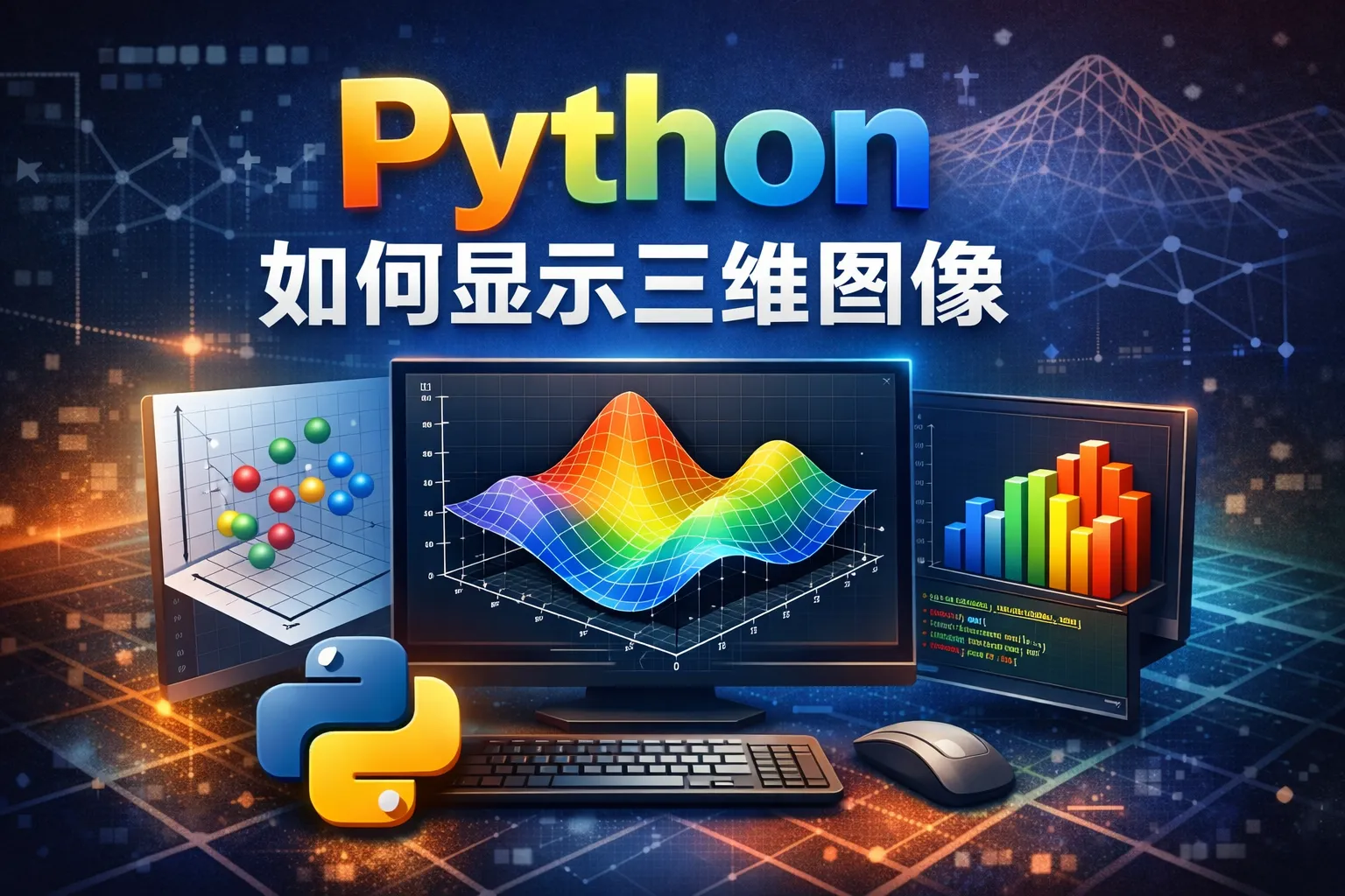 python如何显示三维图像