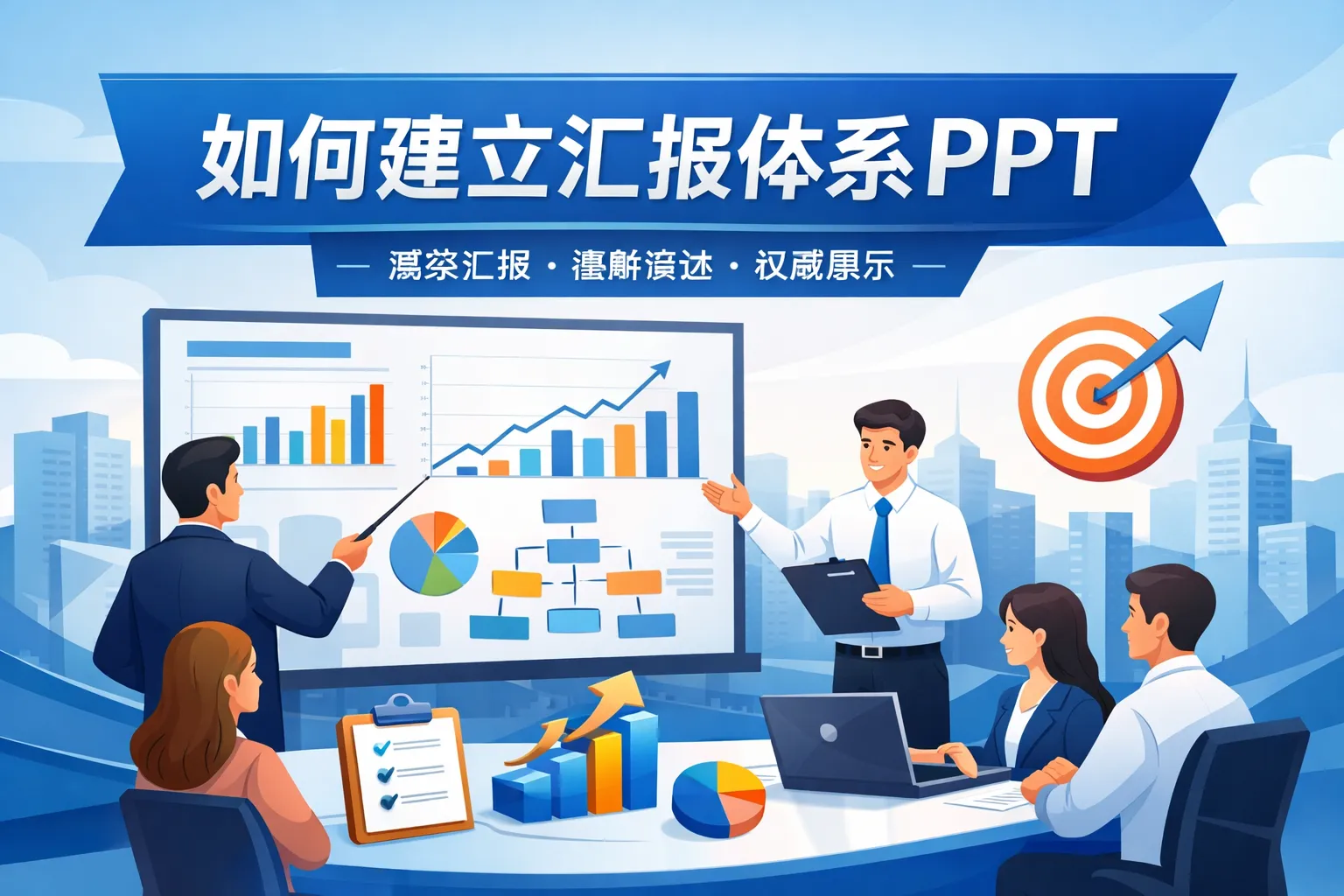 如何建立汇报体系ppt