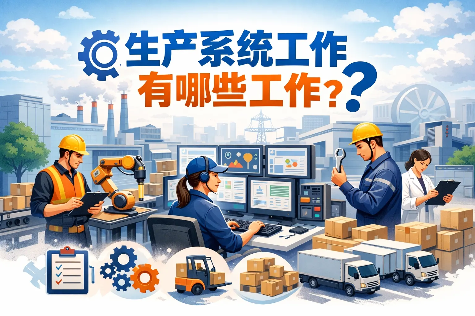 生产系统工作有哪些工作