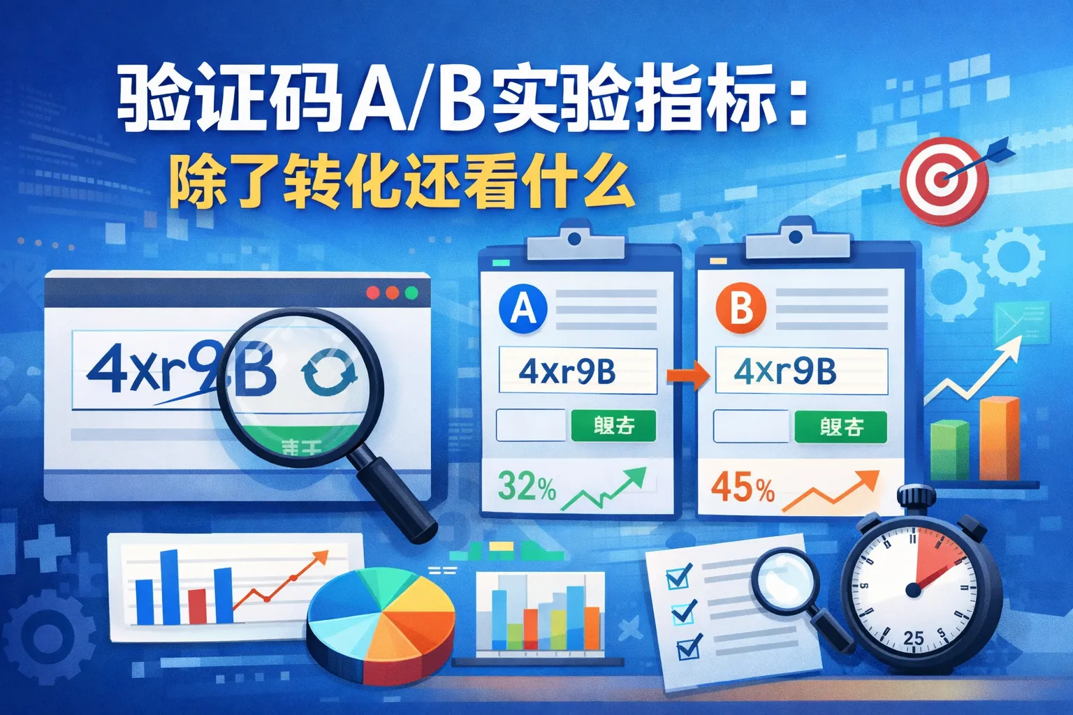验证码A/B实验指标:除了转化还看什么