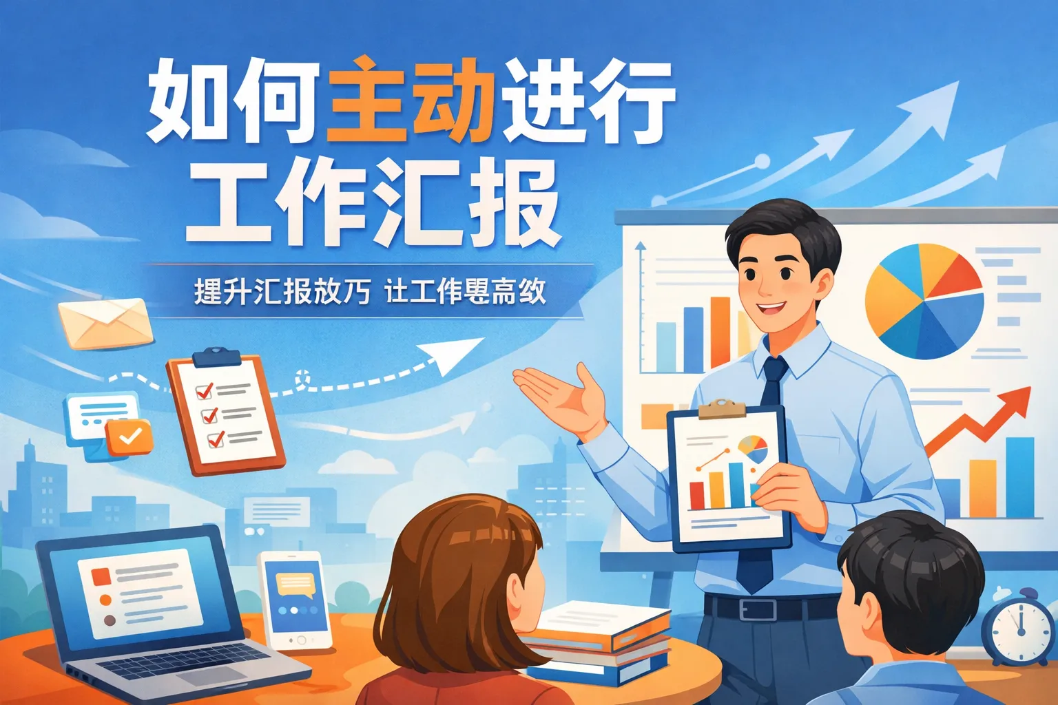 如何主动进行工作汇报