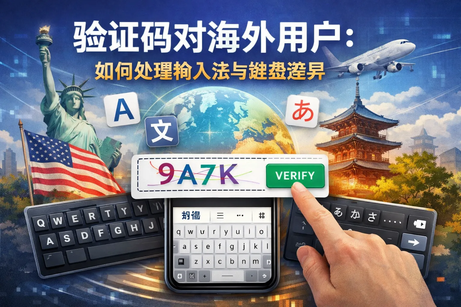 验证码对海外用户:如何处理输入法与键盘差异
