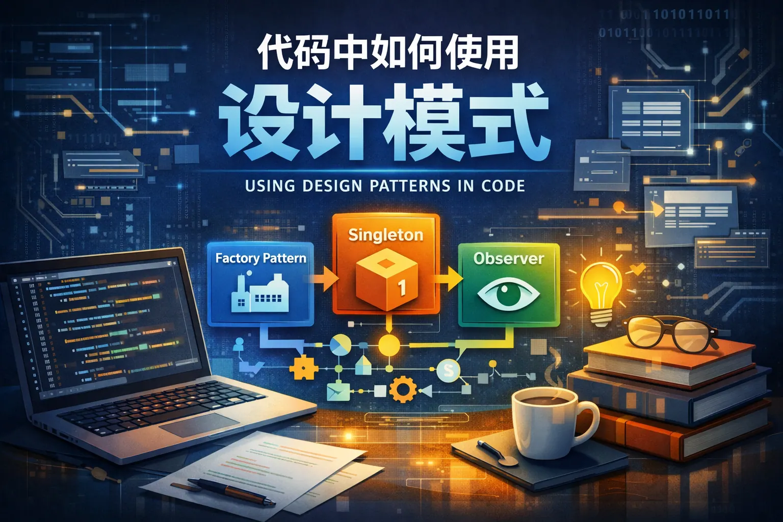 代码中如何使用设计模式