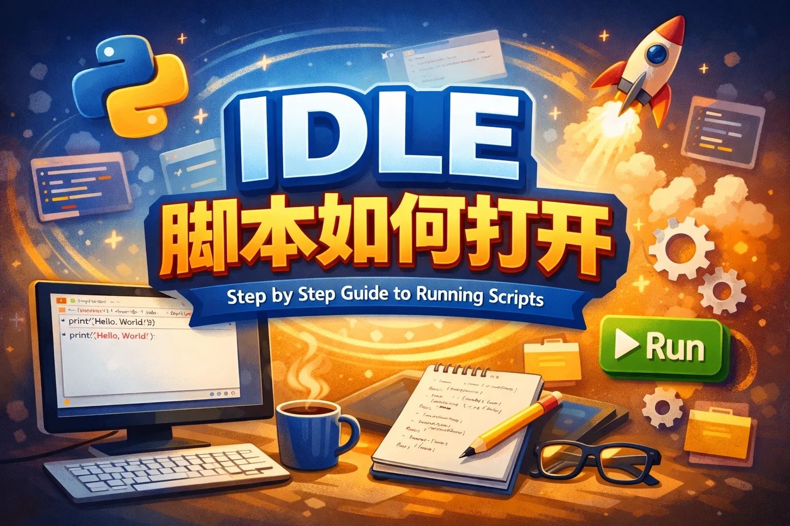 idle脚本如何打开