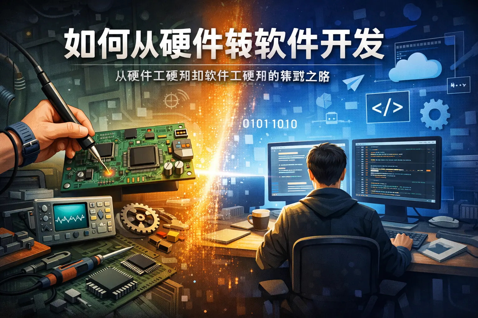 如何从硬件转软件开发