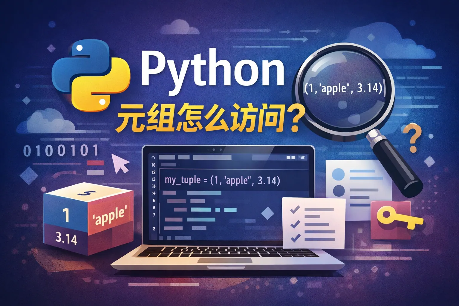 python 元组怎么访问