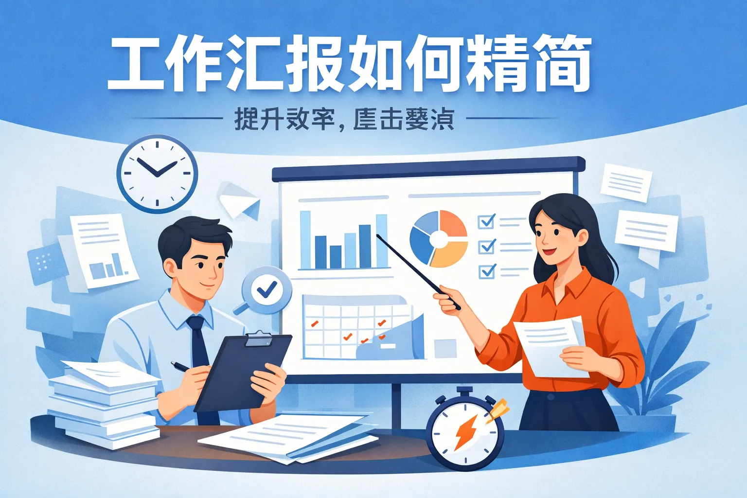 工作汇报如何精简