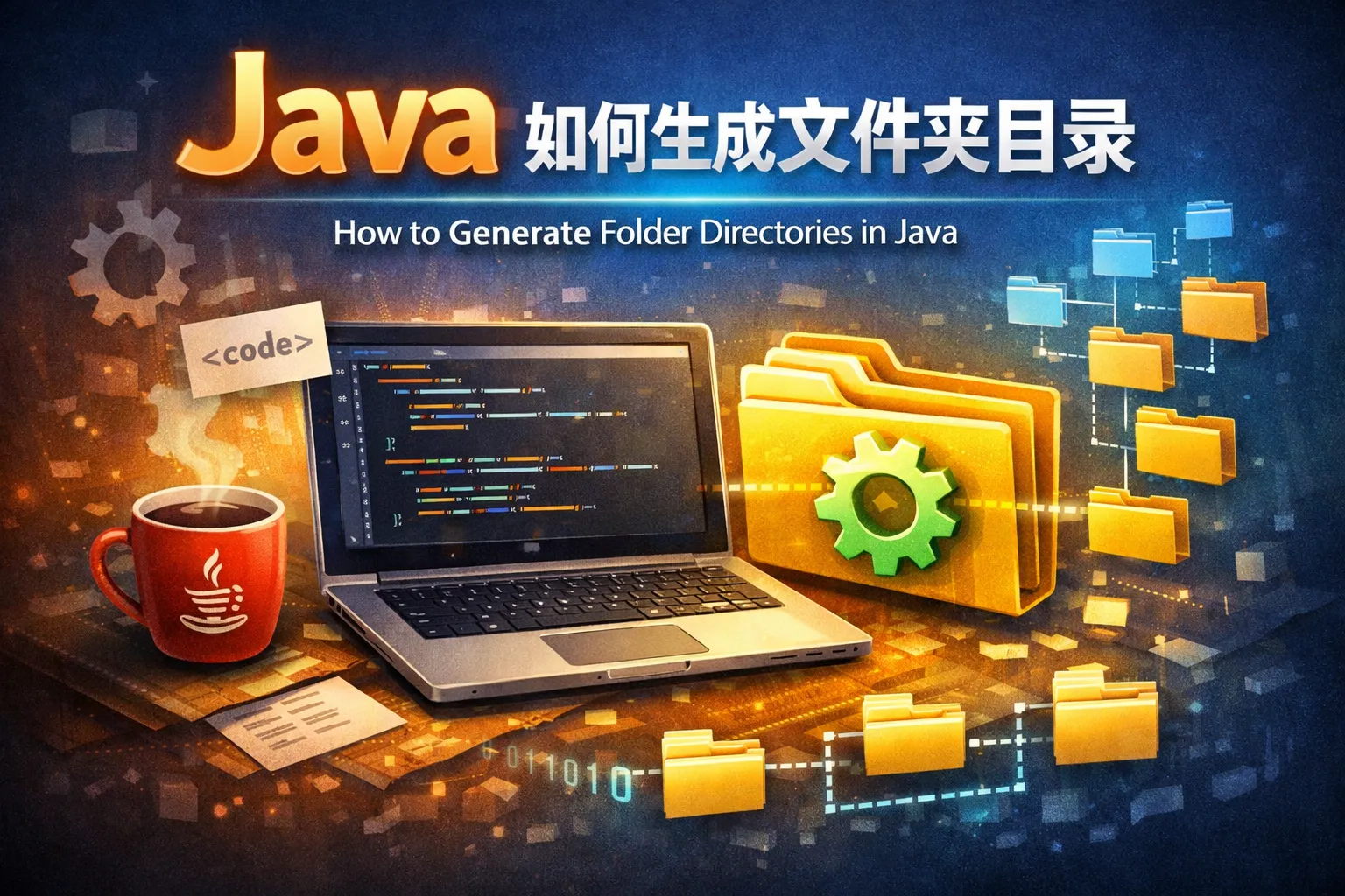 java如何生成文件夹目录