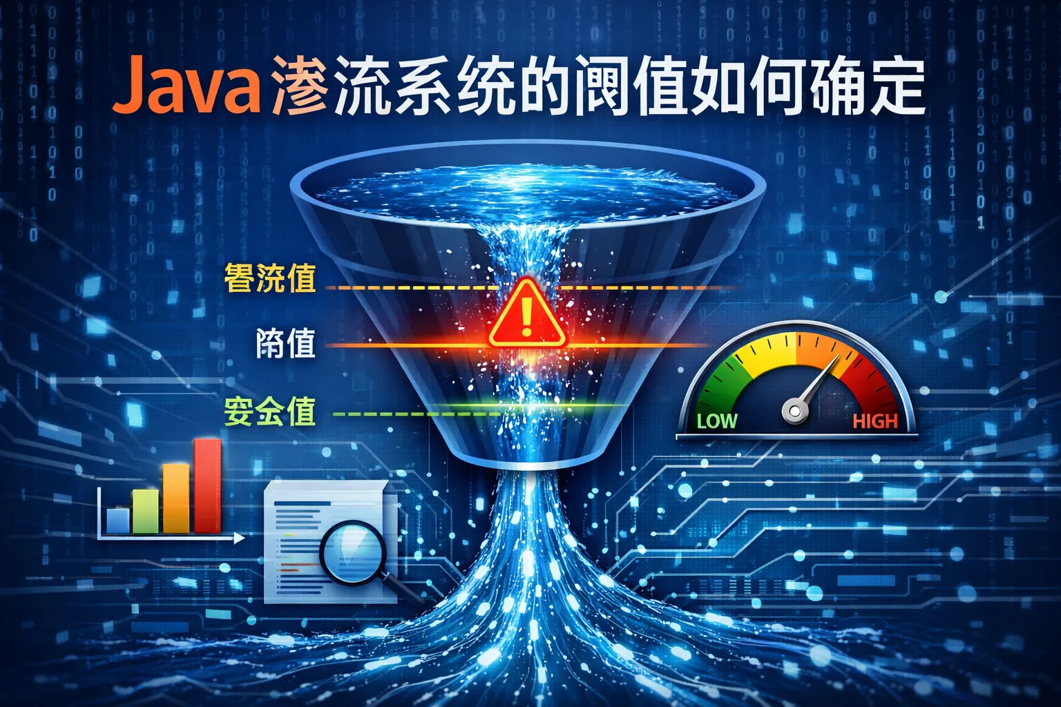 java渗流系统的阈值如何确定