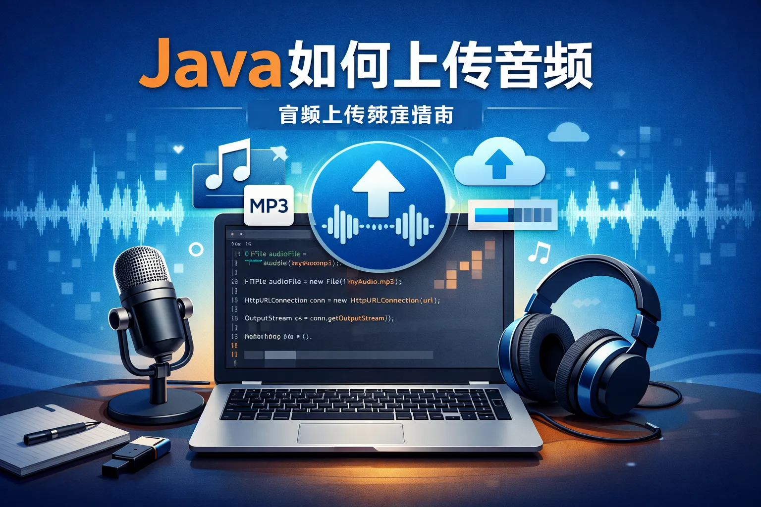 java如何上传音频