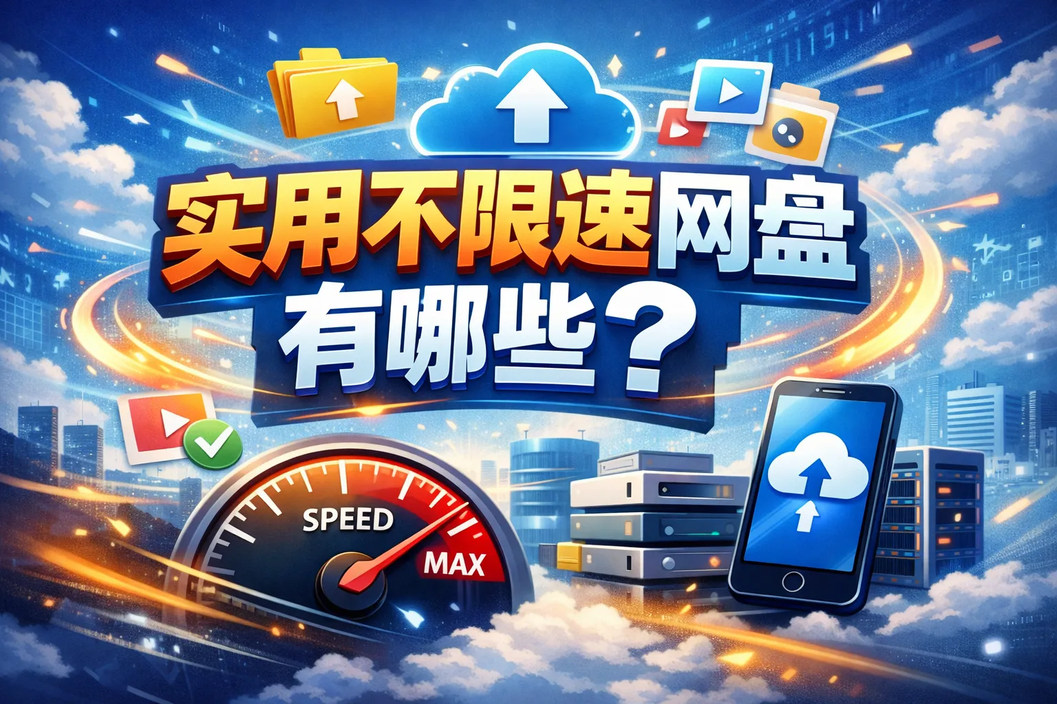 实用不限速网盘有哪些