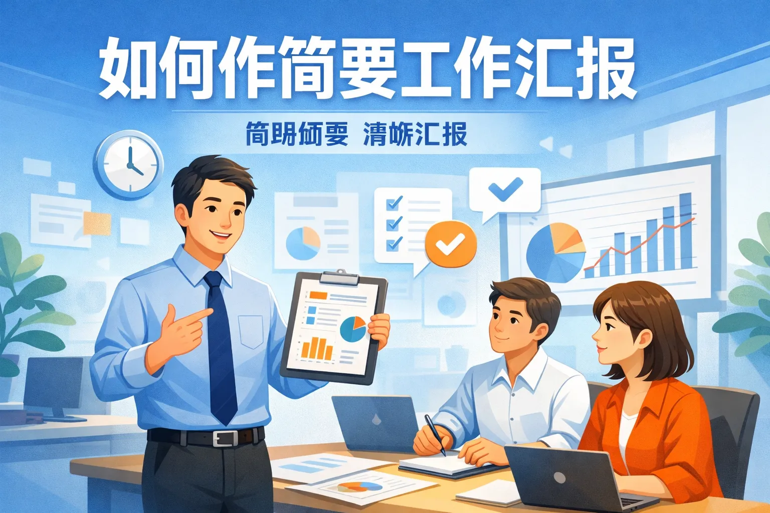 如何作简要工作汇报