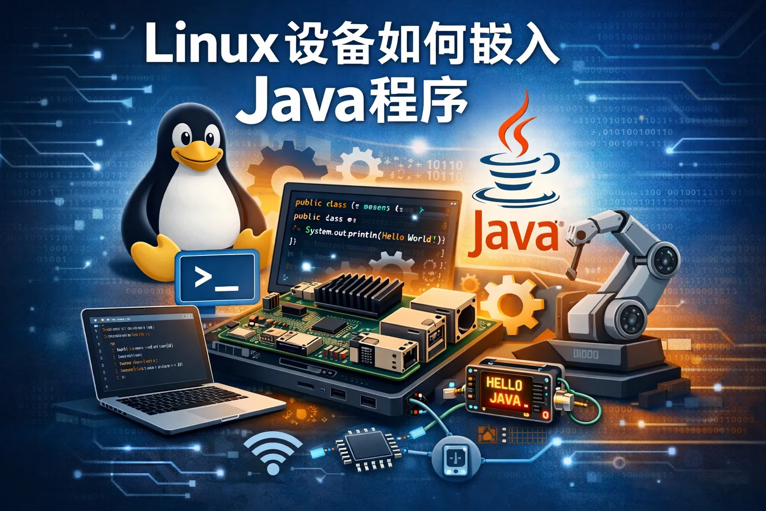 Linux设备如何嵌入Java程序