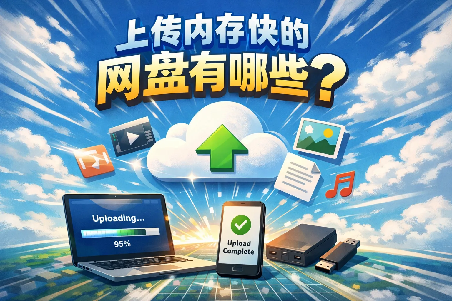 上传内存快的网盘有哪些