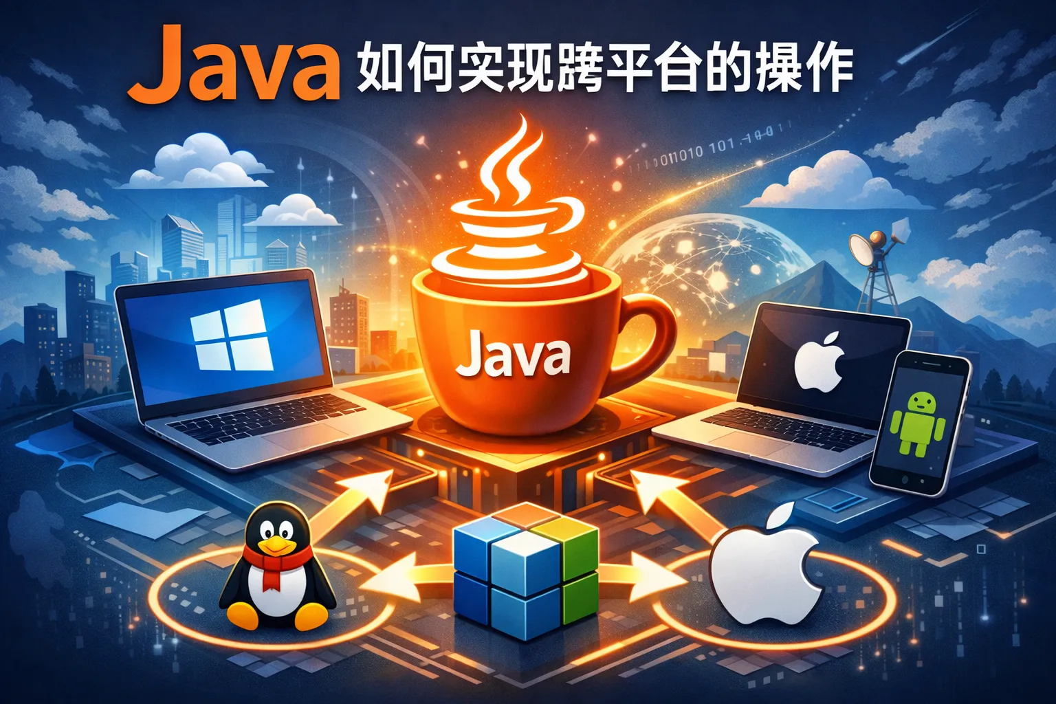 java如何实现跨平台的操作