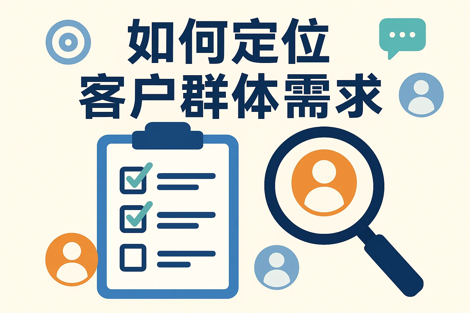 怎么定位客户群体需求